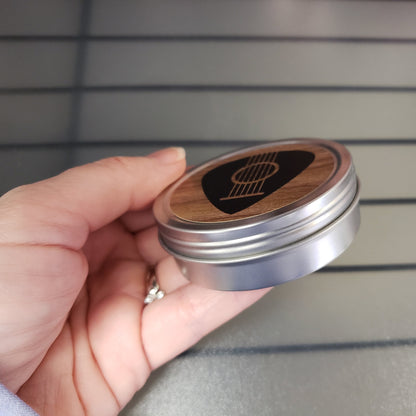 Six String Guitar Picks Container