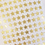Gold Metallic Star Stickers, set of 192 stars