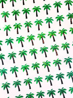 
              Tropical Palm Tree Stickers - Sparkly Set of 25 for Drink Cups, Invitations
            