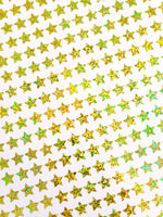 
              Yellow Star Glitter Stickers
            