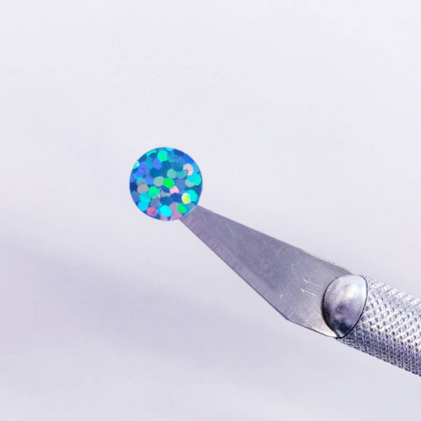Light Blue Dots Sticker Sheet