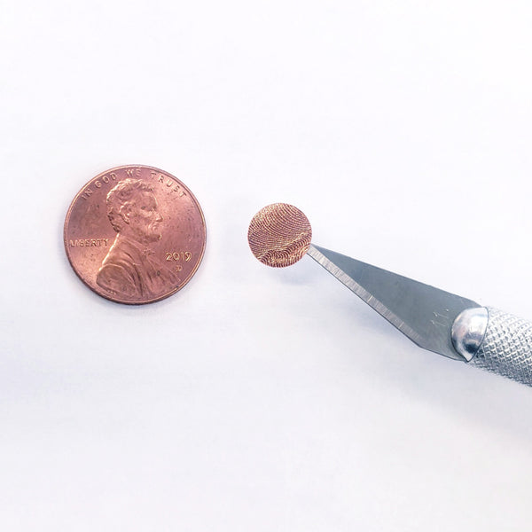 Copper Dot Stickers