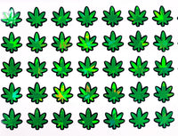
              Pot Leaf Stickers, set of 30 green & black sparkle cannabis leaf decals, pot leaf weed stickers to label edibles containers, food warning.
            