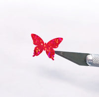 
              Pink Butterfly Stickers, set of 25, 50, 100 or 200 holo deco butterflies for toploader sleeves, envelopes, laptops, crafts and journals.
            