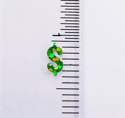 Dollar Sign Money Stickers for household budgets, financial planning, notebooks and journals. Set of 350 extra small dollar stickers pay day