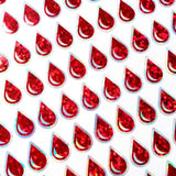 Red Blood Drop Stickers