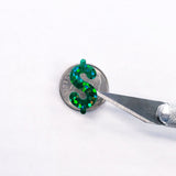 Dollar Sign Money Stickers for household budgets, financial planning and cash stuffing envelopes. Set of 88 small green glitter dollar signs