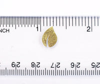 
              Leaf Mini Stickies, set of 195 gold metallic tiny leaf decals.
            