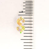 Gold Dollar Sign Money Stickers for household budgets, financial planning, and journals. Set of 350 extra small dollars, pay day stickers.