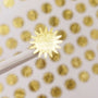 Gold Sun Stickers