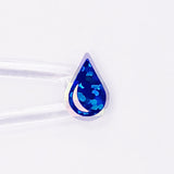 Dark Blue Water Drop Stickers