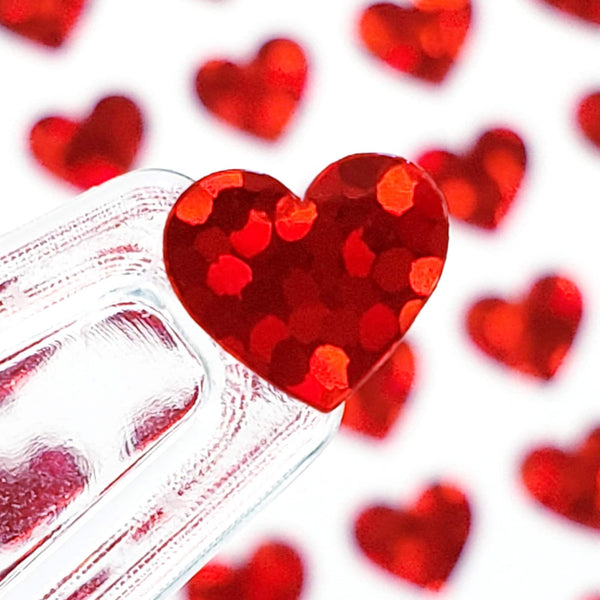 Red Hearts Stickers