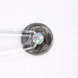 Silver Glitter Dots Sticker Sheet