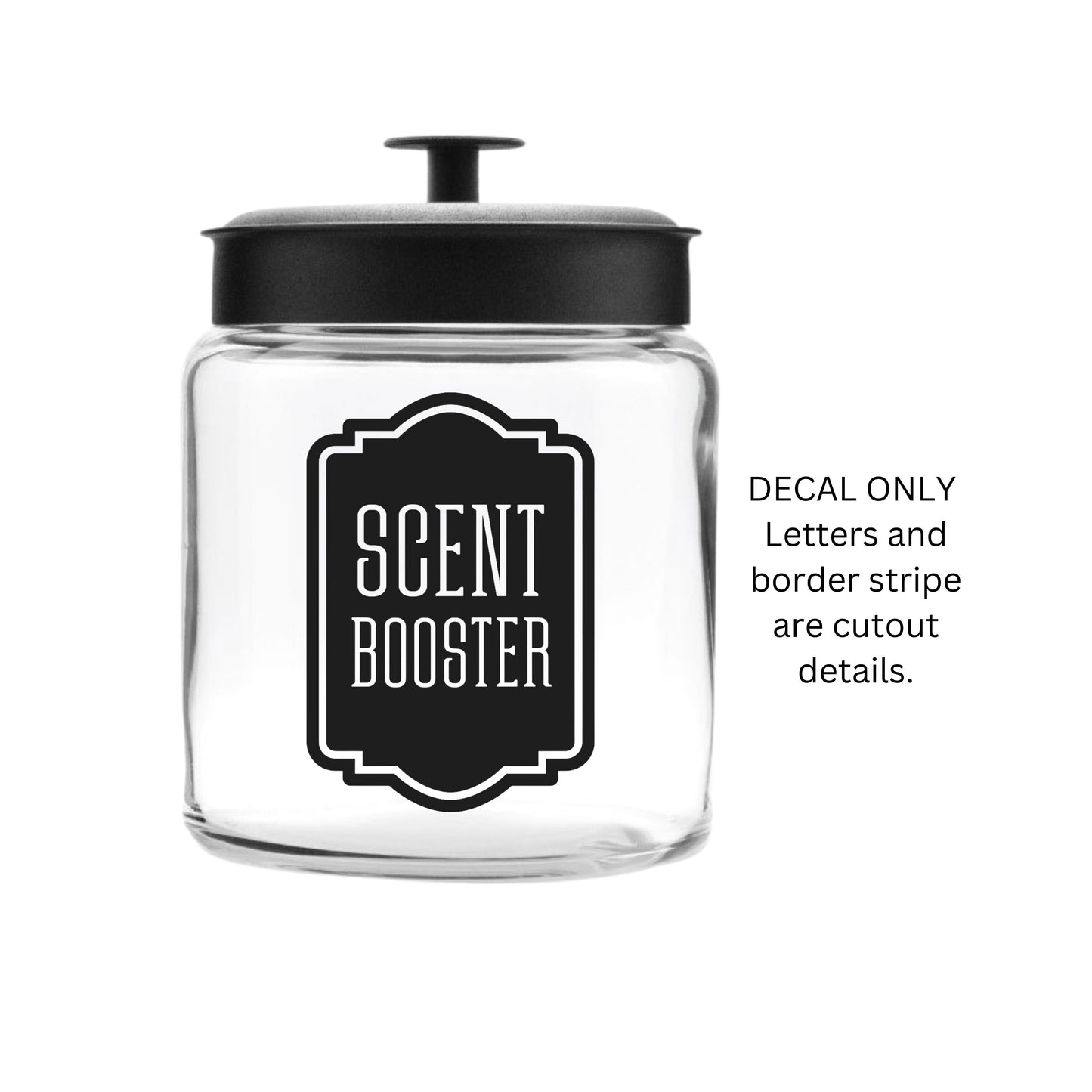 Scent Booster Decal, organized laundry room, cleaning products labels, container decal for laundry scent beads, DECAL ONLY