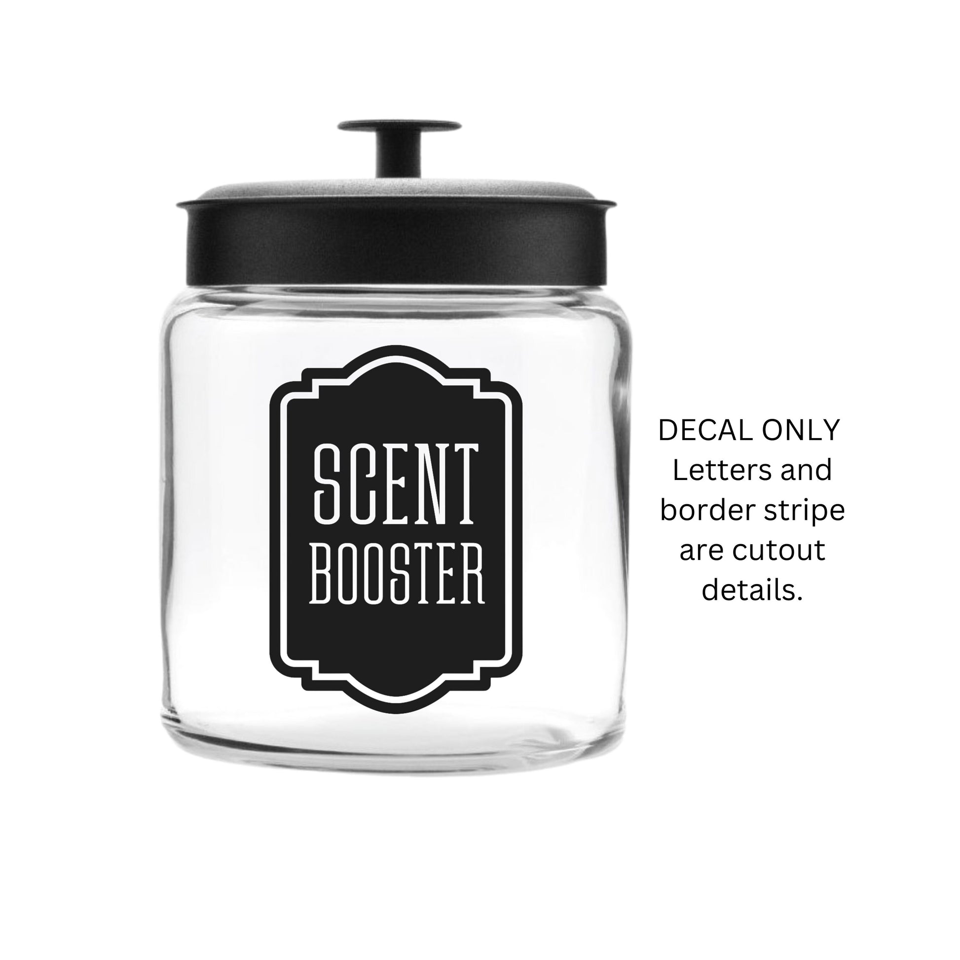 Scent Booster Decal, organized laundry room, cleaning products labels, container decal for laundry scent beads, DECAL ONLY