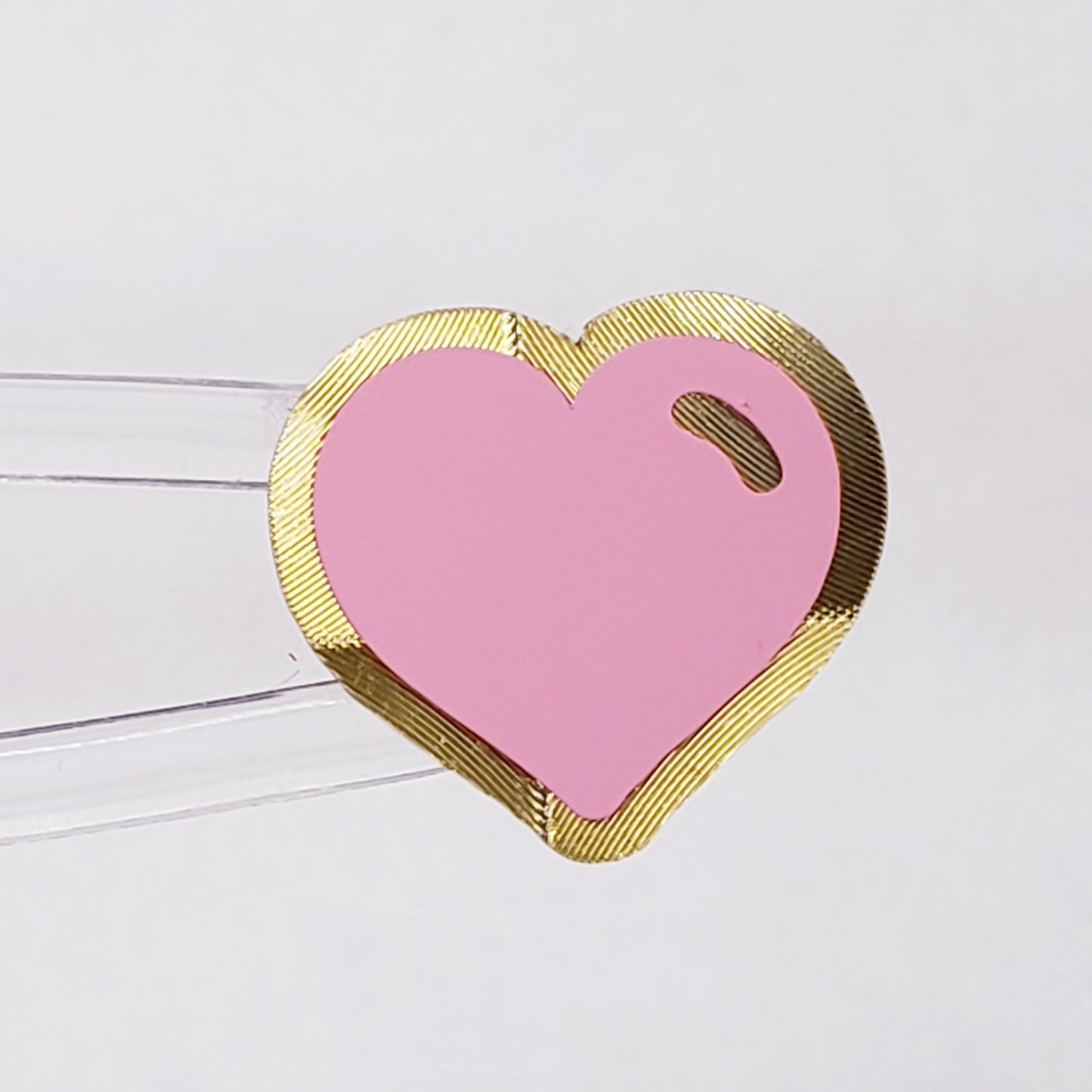 Pastel Rainbow Heart Stickers for Valentine's Day Cards and envelopes, set of 60 small heart decals for journals, notes and scrapbooks.