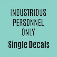 
              SINGLE DECALS: Soaps, Sanitizers, Lotion, Sugars & Syrup
            